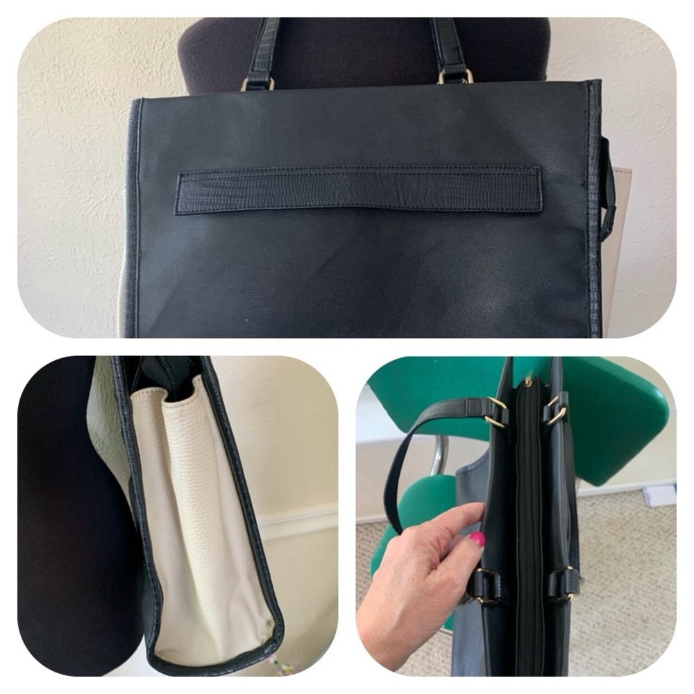 Vegan Leather Tote Bag